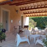 Terrasse commune aux deux gites